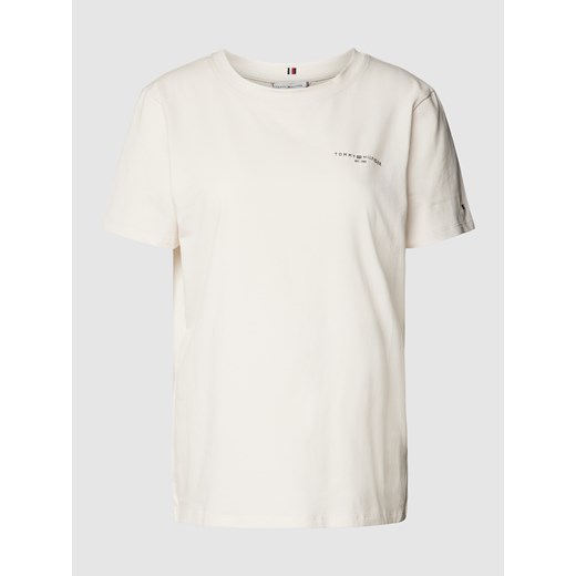T-shirt z nadrukiem z logo Tommy Hilfiger L okazja Peek&Cloppenburg 
