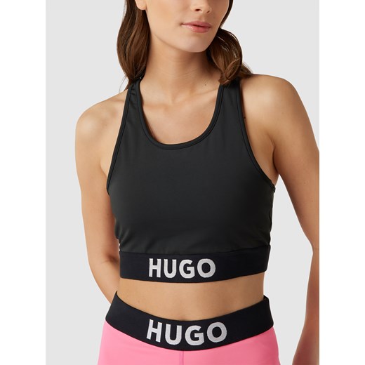 Spodnie damskie różowe Hugo Boss 