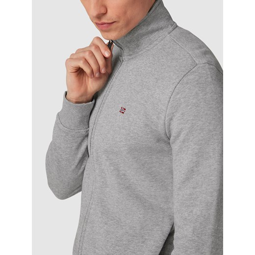 Bluza rozpinana z detalem z logo model ‘BALIS FZ SUM’ Napapijri XXXL Peek&Cloppenburg promocja
