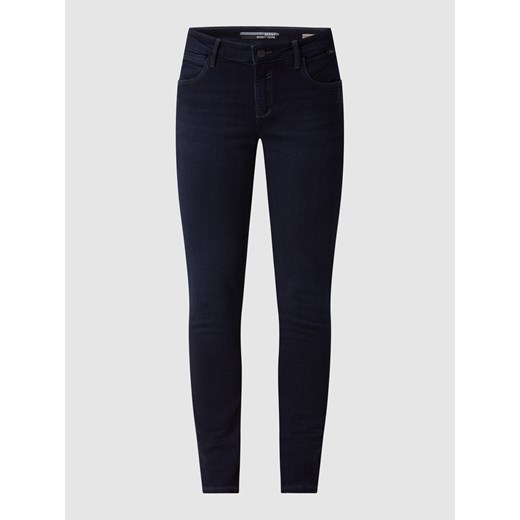 Jeansy o kroju super skinny fit z dodatkiem streczu model ‘Adriana’ Mavi Jeans 31/32 wyprzedaż Peek&Cloppenburg 