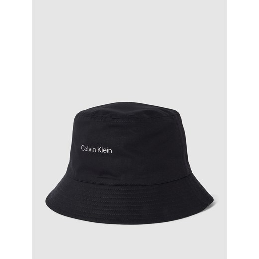 Czapka typu bucket hat z detalem z logo One Size Peek&Cloppenburg 