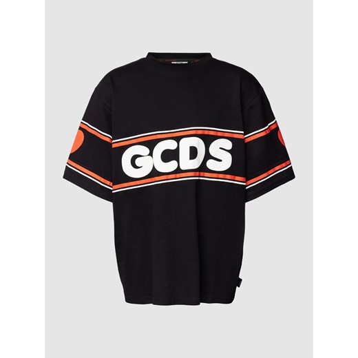 T-shirt z nadrukiem z logo model ‘Cute’ Gcds L Peek&Cloppenburg 
