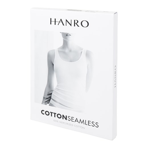 Podkoszulka z bawełny — bezszwowy model ‘Cotton Seamless’ Hanro XS Peek&Cloppenburg 