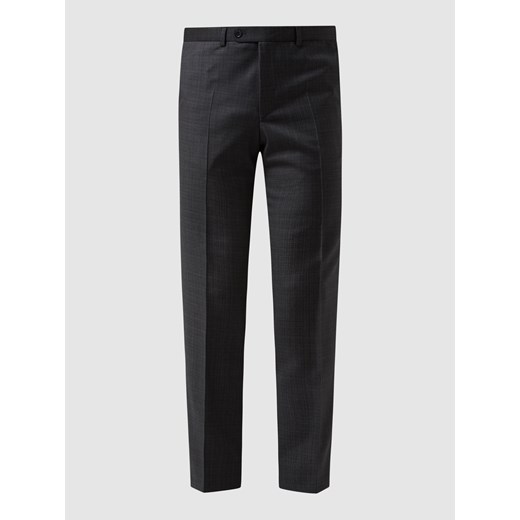 Spodnie do garnituru o kroju modern fit z żywej wełny model ‘Per’ Digel 26 Peek&Cloppenburg 