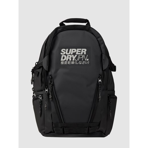 Plecak z nadrukiem z logo model ‘Classic Tarp’ Superdry One Size okazja Peek&Cloppenburg 
