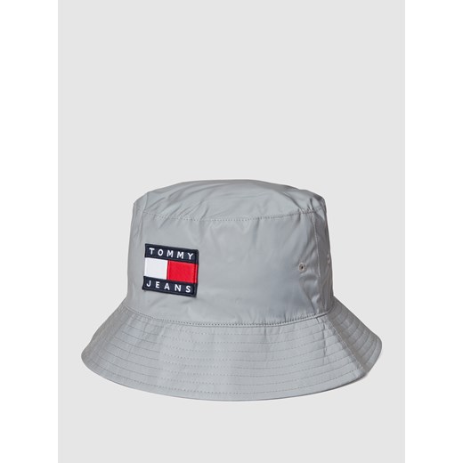 Czapka typu bucket hat z naszywką z logo Tommy Jeans One Size wyprzedaż Peek&Cloppenburg 