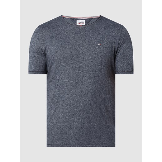 T-shirt o kroju slim fit z wyhaftowanym logo model ‘Jaspe’ Tommy Jeans L Peek&Cloppenburg 