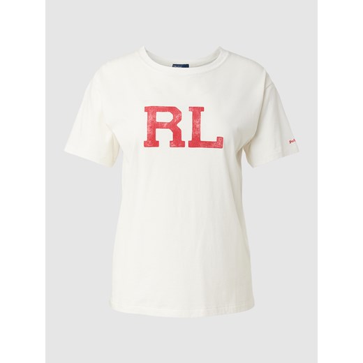 T-shirt z nadrukiem z logo Polo Ralph Lauren M Peek&Cloppenburg 
