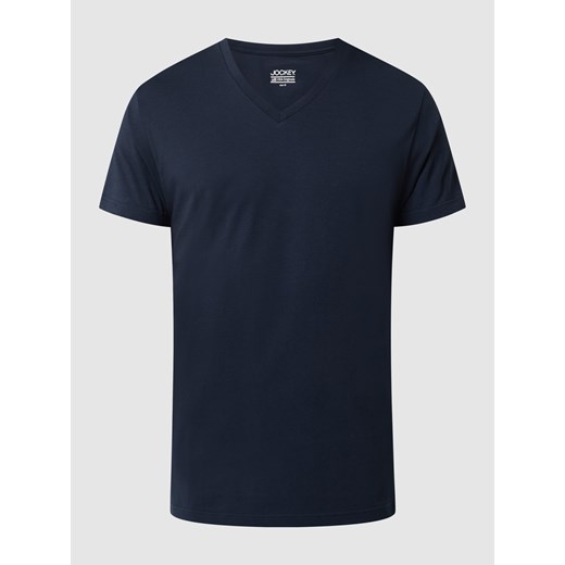 T-shirt z dekoltem w serek Jockey M Peek&Cloppenburg