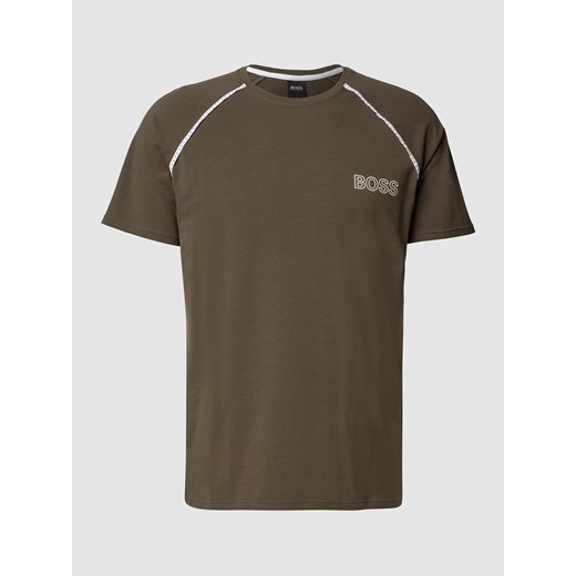 T-shirt z paskami z logo model ‘Trend T-Shirt’ S Peek&Cloppenburg 