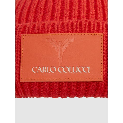 Czapka z logo Carlo Colucci One Size Peek&Cloppenburg 