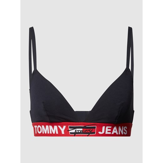 Biustonosz typu bralette z paskiem z logo Tommy Jeans XS Peek&Cloppenburg