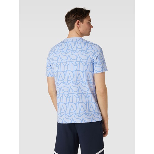 T-shirt z bawełny z nadrukiem na całej powierzchni Adidas Sportswear XL okazyjna cena Peek&Cloppenburg 