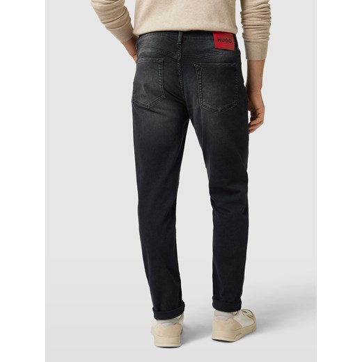 Hugo Boss jeansy męskie szare casual 