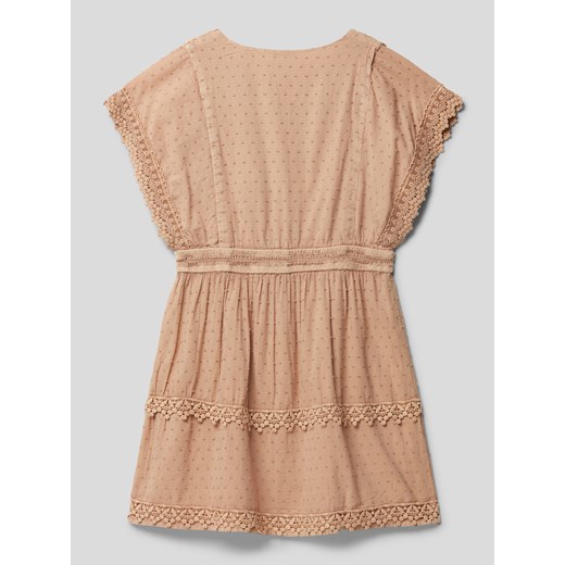 Sukienka z koronką szydełkową model ‘PLUMETIS’ Guess 140 Peek&Cloppenburg okazyjna cena
