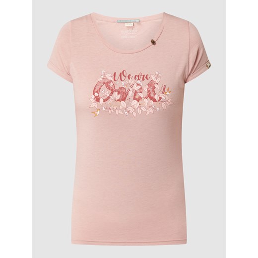 T-shirt z nadrukiem model ‘Florah’ Ragwear M wyprzedaż Peek&Cloppenburg 