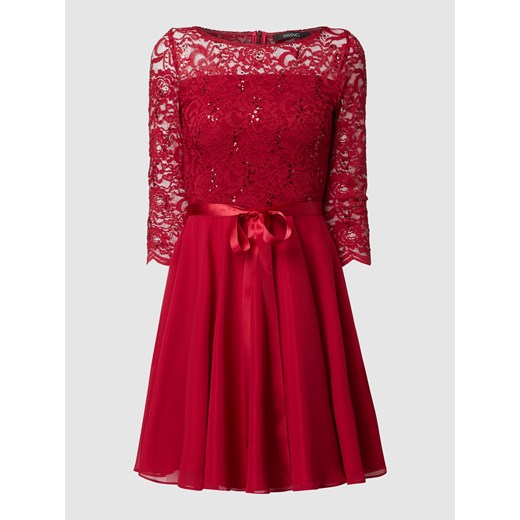 Sukienka koktajlowa z koronki szydełkowej model ‘STAMM’ Swing 40 Peek&Cloppenburg 