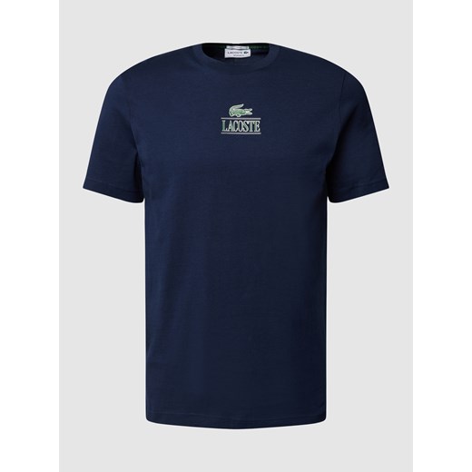 T-shirt z nadrukiem z logo Lacoste XS Peek&Cloppenburg