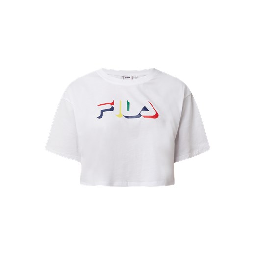 T-shirt krótki z bawełny model ‘Boituva’ Fila M promocja Peek&Cloppenburg