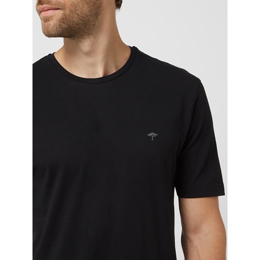 T-shirt męski Fynch-hatton z krótkim rękawem bawełniany 
