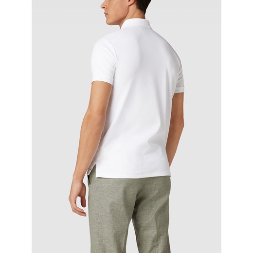 Biały t-shirt męski Polo Ralph Lauren z krótkim rękawem bawełniany 