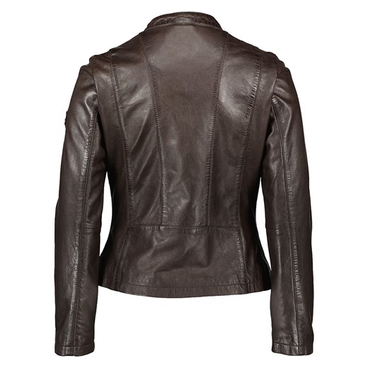 HIS Skórzana kurtka w kolorze ciemnobrązowym His 44 okazyjna cena Limango Polska