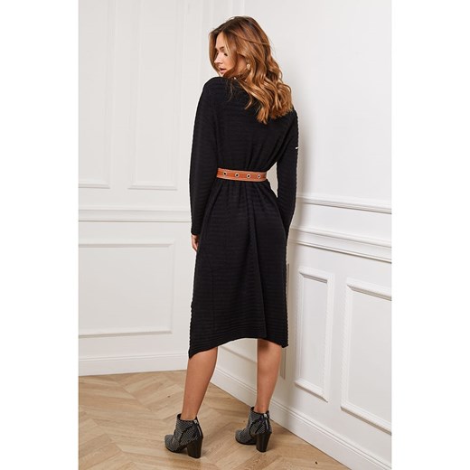 Joséfine Sukienka dzianinowa "Giusepe" w kolorze czarnym Joséfine M okazja Limango Polska