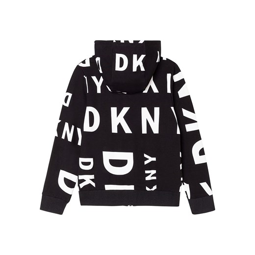 DKNY Bluza w kolorze czarno-białym 116 Limango Polska okazyjna cena