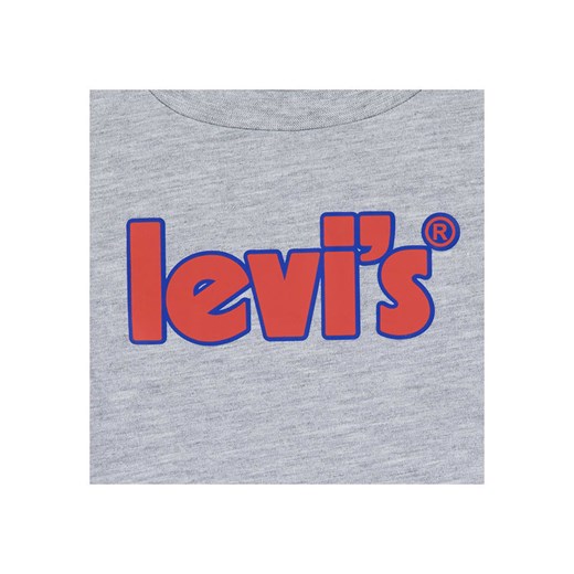 Levi&apos;s Kids Koszulka w kolorze szarym 92 okazyjna cena Limango Polska