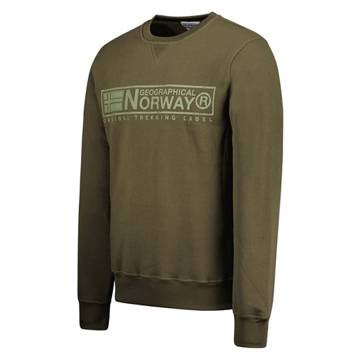 Geographical Norway Bluza "Gantoine" w kolorze khaki Geographical Norway S Limango Polska okazyjna cena