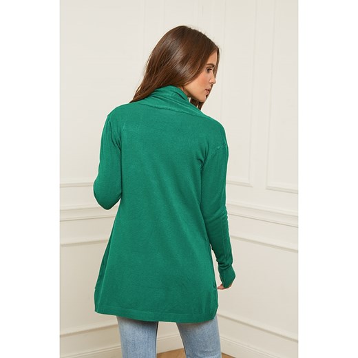 Soft Cashmere Kardigan w kolorze zielonym Soft Cashmere 34/36 okazyjna cena Limango Polska