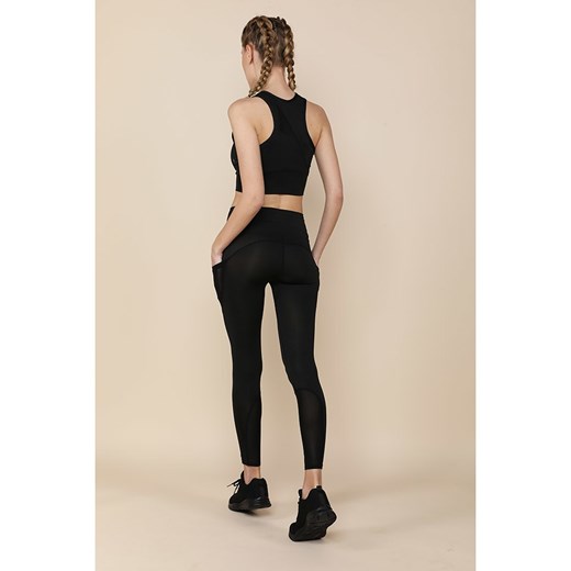 Onamaste Legginsy funkcyjne w kolorze czarnym Onamaste L/XL wyprzedaż Limango Polska