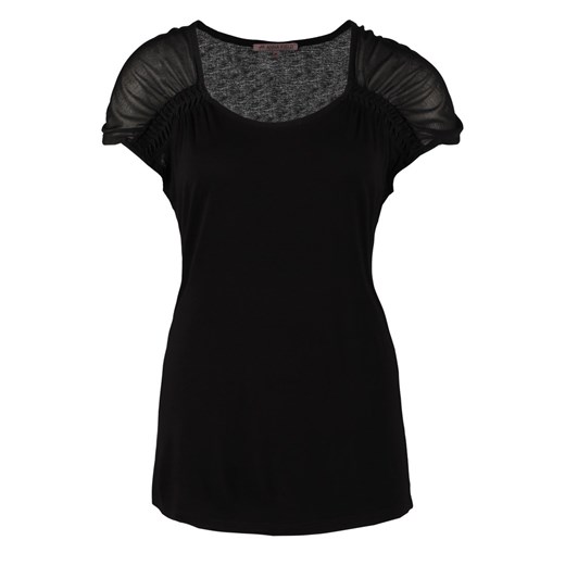 Anna Field Tshirt basic black zalando czarny abstrakcyjne wzory