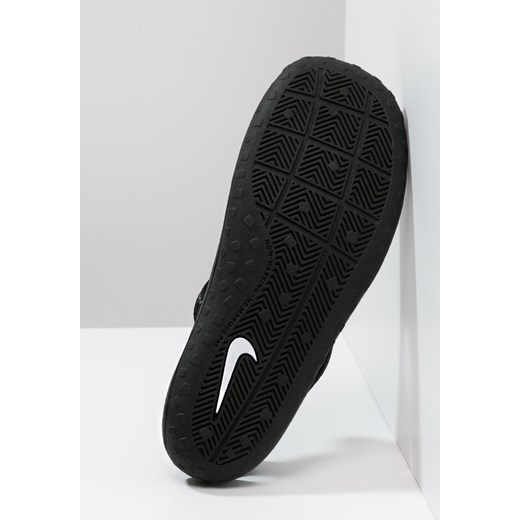 Nike Performance SUNRAY PROTECT Sandały kąpielowe black/white/dark grey zalando czarny lato