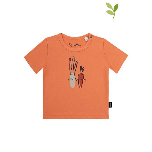 Sanetta Kidswear Koszulka w kolorze pomarańczowym 74 wyprzedaż Limango Polska