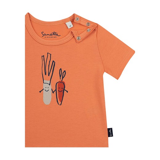 Sanetta Kidswear Koszulka w kolorze pomarańczowym 74 promocja Limango Polska