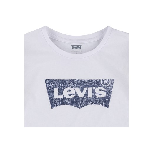 Levi&apos;s Kids Koszulka w kolorze białym 158 wyprzedaż Limango Polska