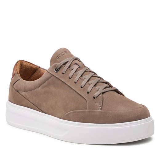 Sneakersy Gino Rossi MB-ROMEO-21 Khaki Gino Rossi 45 wyprzedaż eobuwie.pl