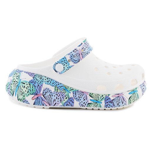 Crocs Classic Crush Butterfly Clog White/Multi 208258-94S Crocs EU 41/42 promocyjna cena Butomaniak.pl