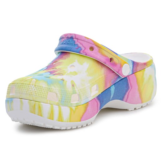 Crocs Classic Platform Tie Dye Graphic Clog Wedge 207151-94S Crocs EU 41/42 promocja Butomaniak.pl