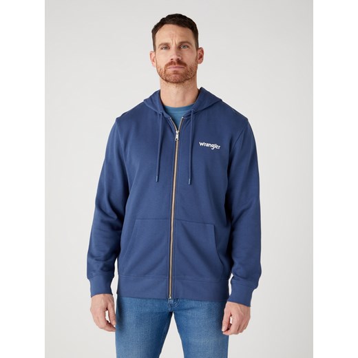Bluza Męska Lee Zip Thru Hoodie Dark Denim W6X3HAXTG Wrangler M Elwix okazja