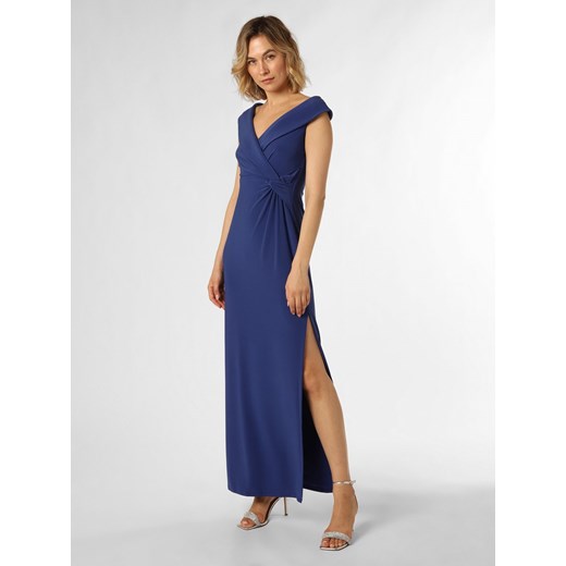 Lauren Ralph Lauren Damska sukienka wieczorowa Kobiety błękit królewski jednolity ze sklepu vangraaf w kategorii Sukienki - zdjęcie 160906050