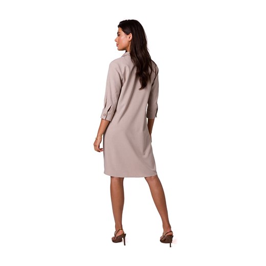 Be Wear Sukienka w kolorze beżowym S promocyjna cena Limango Polska