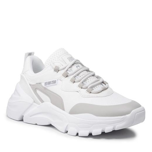 Sneakersy Big Star Shoes JJ274794 White 38 wyprzedaż eobuwie.pl