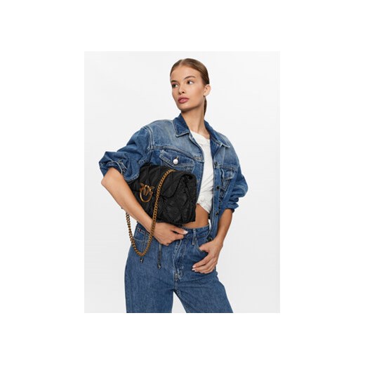 Pinko Torebka Love Classic Puff Cl. PE 23 PLTT 100038 A0UL Czarny Pinko uniwersalny MODIVO wyprzedaż