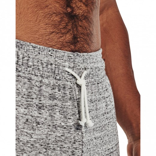 Męskie spodnie dresowe Under Armour UA Rival Terry Jogger - szare Under Armour L Sportstylestory.com
