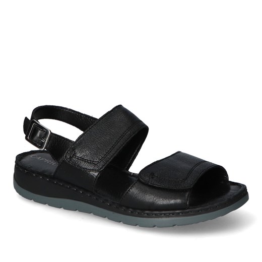 Sandały Caprice 9-28153-20/022 Czarne lico ze sklepu Arturo-obuwie w kategorii Sandały damskie - zdjęcie 160941661