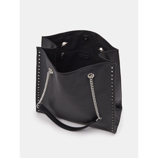 Sinsay - Torba shopper - Czarny Sinsay Jeden rozmiar Sinsay