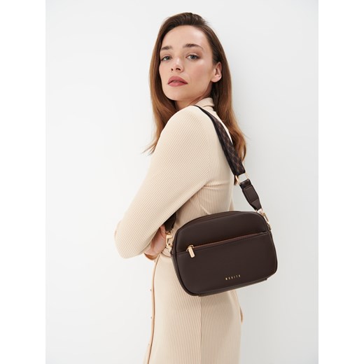 Mohito - Brązowa torebka crossbody - Brązowy Mohito ONE SIZE Mohito