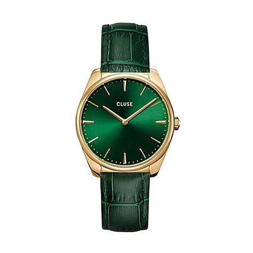 Zegarek Cluse Feroce CW0101212006 Gold/Green Cluse one size eobuwie.pl